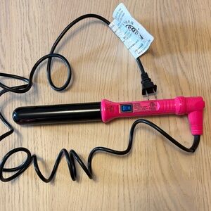 NuTika Pink and Black Curling Wand